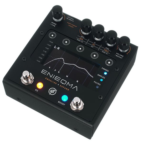 Gfi system ENIEQMA Compressor, sustain & noise gate effect pedal