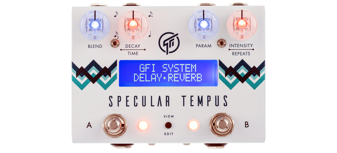Gfi System Specular Tempus Reverb Delay - PÉdale Reverb / Delay / Echo - Variation 1