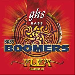 Cordes basse électrique Ghs M3015 Boomers Medium 45-105 - Flea Signature - Jeu de 4 cordes
