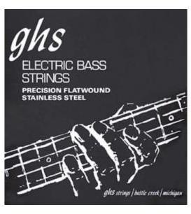 Cordes basse électrique Ghs 3025 Bass Precision Flat Wound 45-95 - Jeu de 4 cordes
