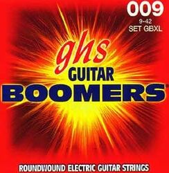 Cordes guitare électrique Ghs GBXL 9-42 - Jeu de 6 cordes