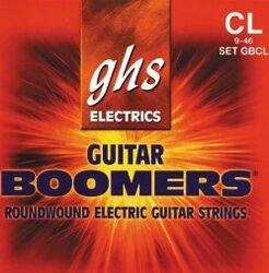 Cordes guitare électrique Ghs GBCL 9-46 - Jeu de 6 cordes