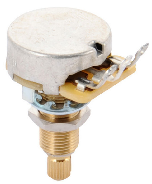 Gibson 500k Ohm Audio Taper Potentiometer Long Shaft - - PotentiomÈtre - Variation 2