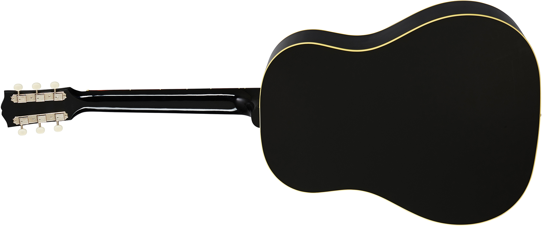 Gibson 60s J-45 Original 2020 Dreadnought Epicea Acajou Rw - Ebony - Guitare Acoustique - Variation 1