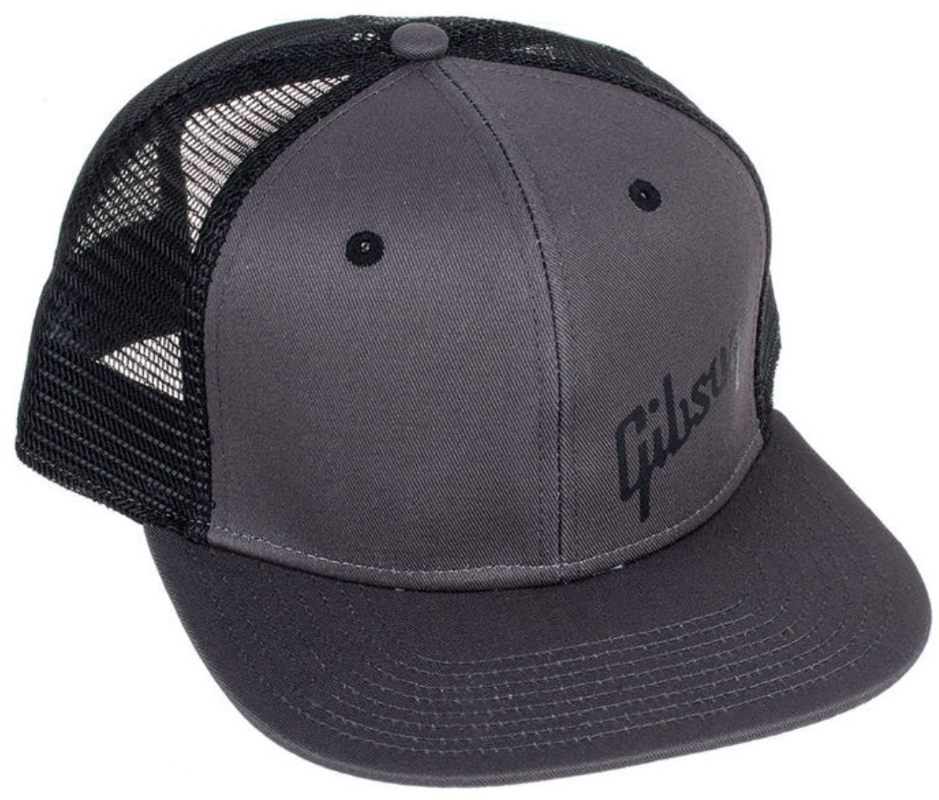 Gibson Charcoal Trucker Snapback - Taille Unique - Casquette - Variation 1