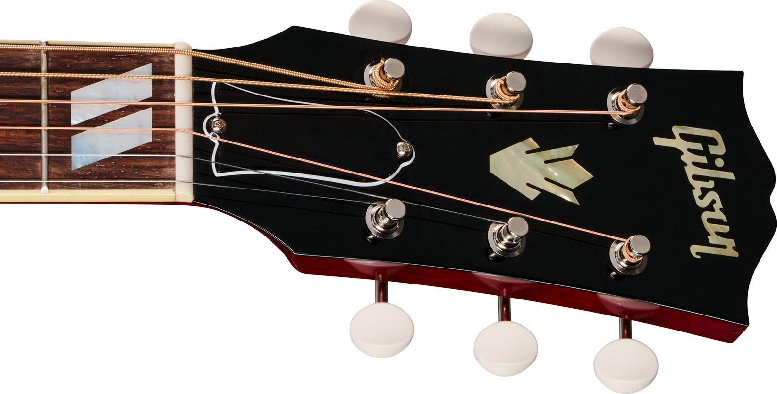 Gibson Country Western 60s Original (baggs Hifi Dna) Dreadnought Epicea Acajou Rw - Antique Natural - Guitare Folk - Variation 5