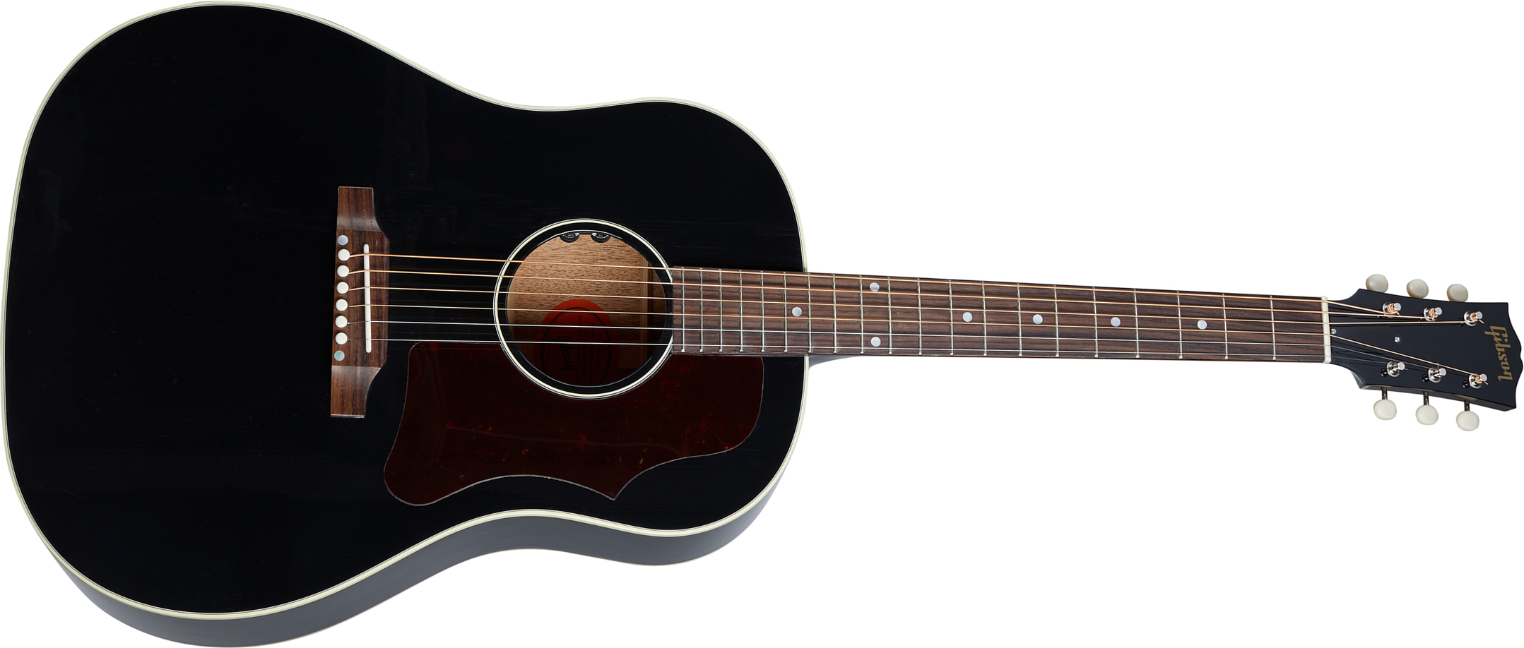 Gibson 50s J-45 Original 2020 Epicea Acajou Rw - Ebony - Guitare Electro Acoustique - Main picture
