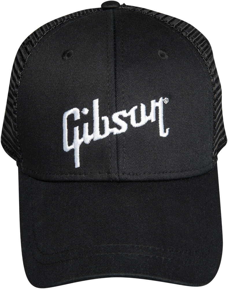 Gibson Black Trucker Snapback - Taille Unique - Casquette - Main picture