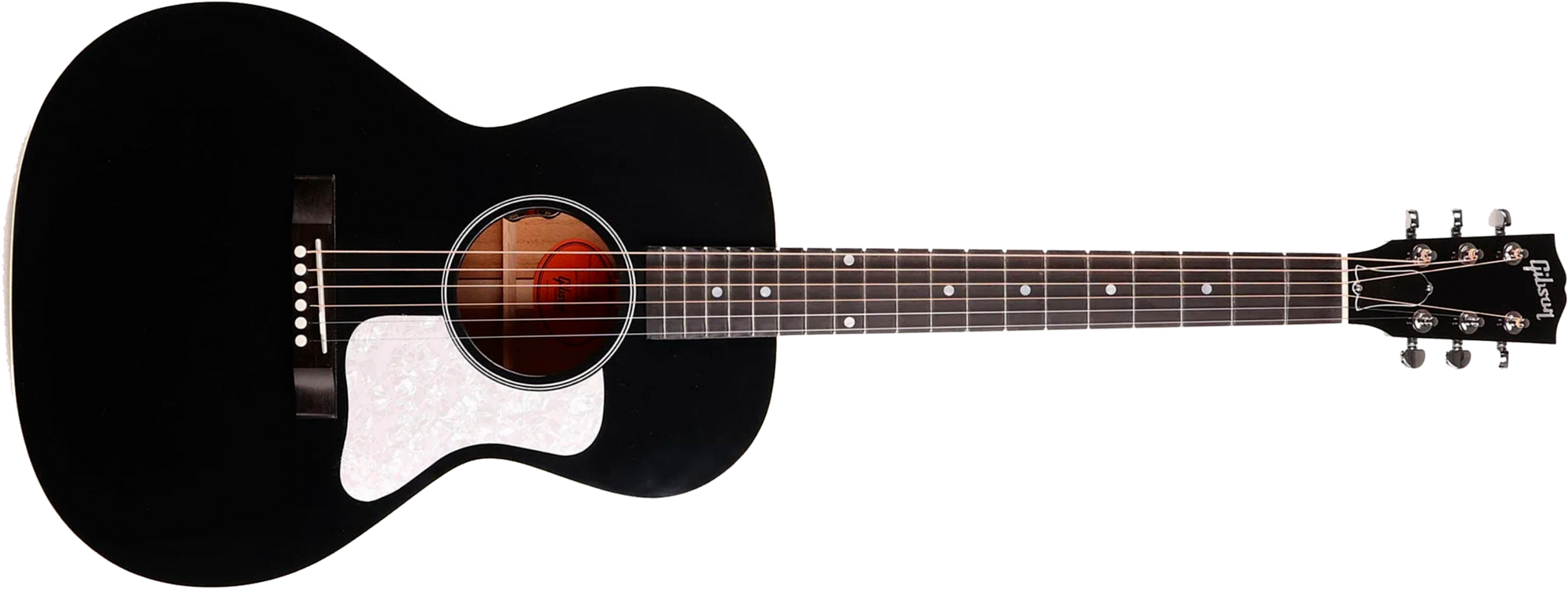 Gibson Custom Shop L00 Standard Modern Parlor Shsc Epicea Acajou Rw - Ebony - Guitare Folk - Main picture