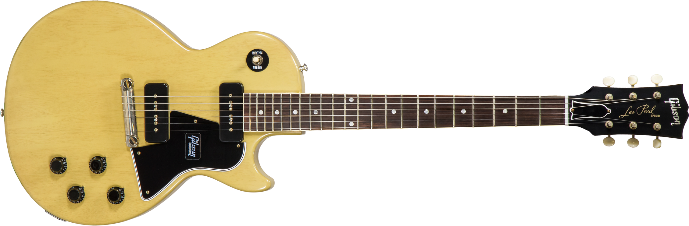 Gibson Custom Shop Les Paul Special 1957 Single Cut Reissue 2p90 Ht Rw - Vos Tv Yellow - Guitare Électrique Single Cut - Main picture