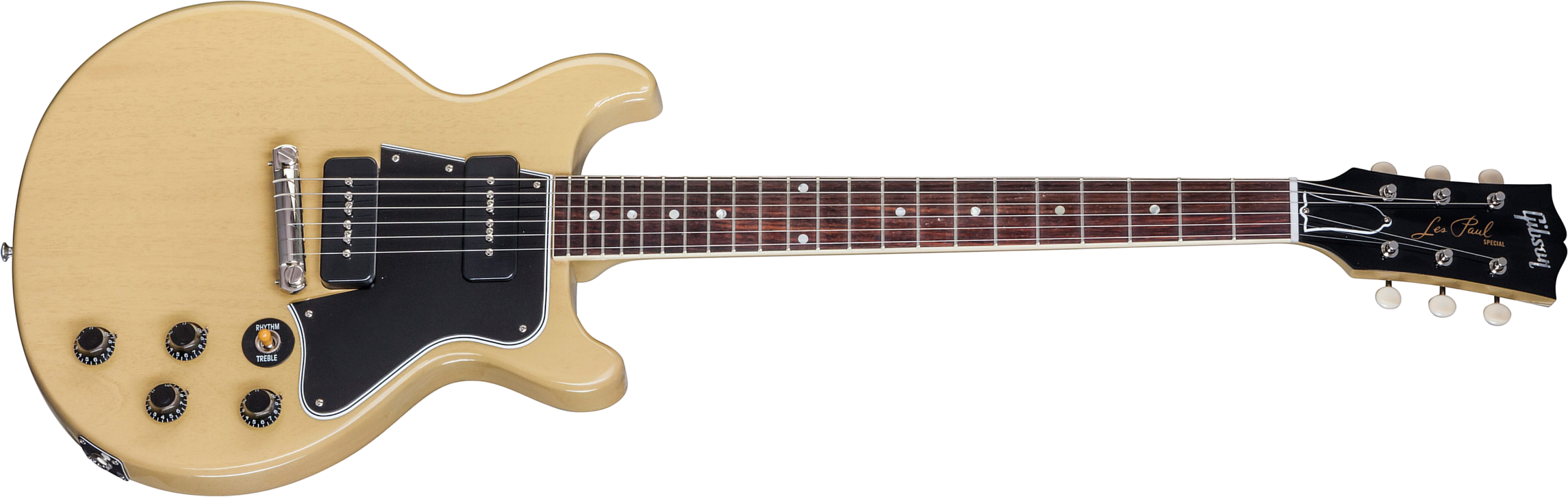 Gibson Custom Shop Les Paul Special Double Cut 2p90 Ht Rw - Tv Yellow - Guitare Électrique Double Cut - Main picture