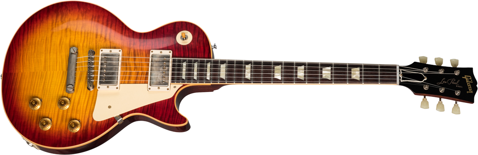 Gibson Custom Shop Les Paul Standard 1959 60th Anniversary Bolivian Rw - Vos Factory Burst - Guitare Électrique Single Cut - Main picture