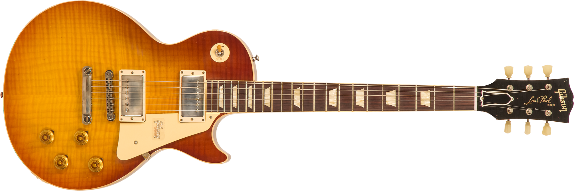 Gibson Custom Shop M2m Les Paul Standard 1959 60th Anniversary 2h Ht Rw #993516 - Vos Royal Teaburst - Guitare Électrique Single Cut - Main picture