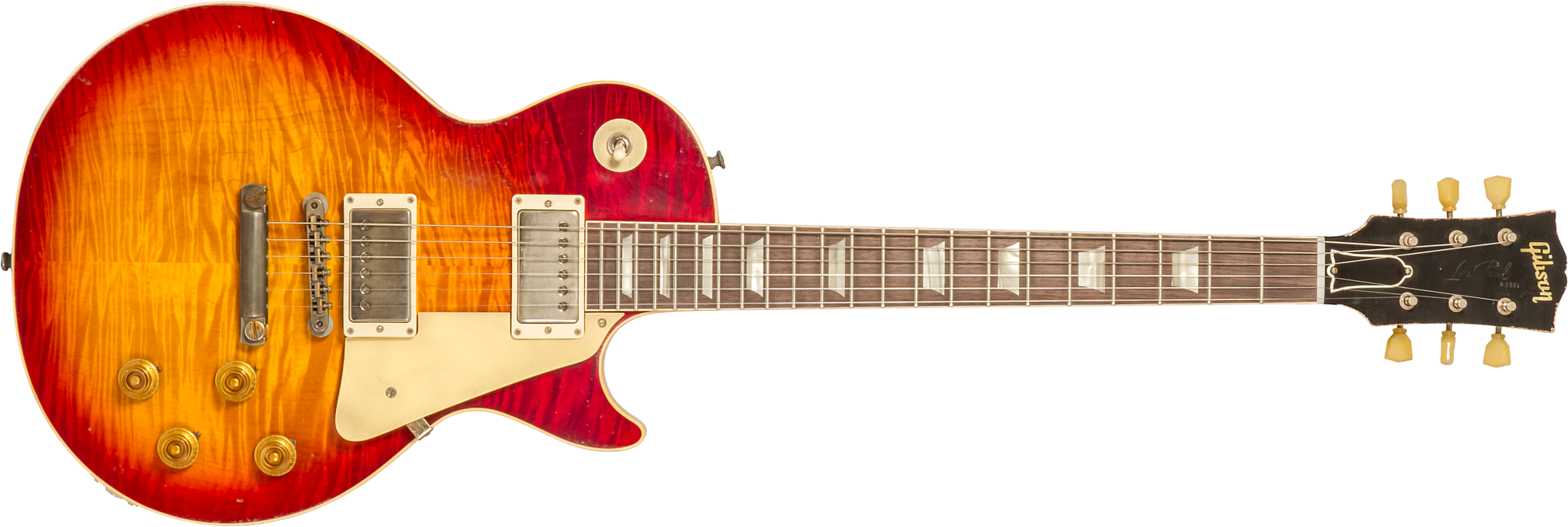 Gibson Custom Shop M2m Les Paul Standard 1959 Reissue 2h Ht Rw #934321 - Murphy Lab Ultra Heavy Aged Factory Burst - Guitare Électrique Single Cut - M