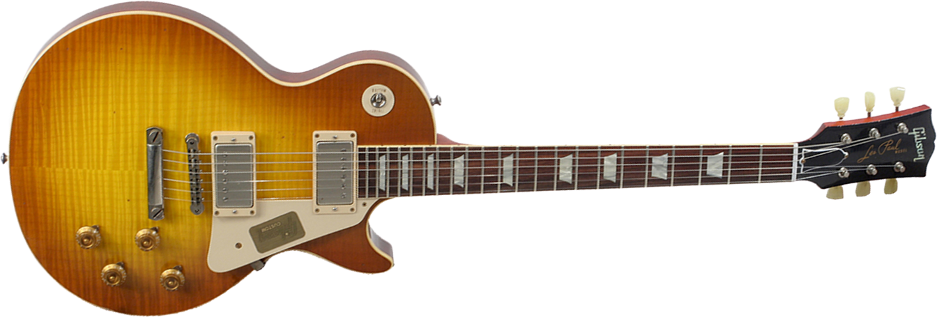 Gibson Custom Shop M2m Les Paul Standard 1959 Reissue 2h Ht Rw #942988 - Aged Iced Tea - Guitare Électrique Single Cut - Main picture