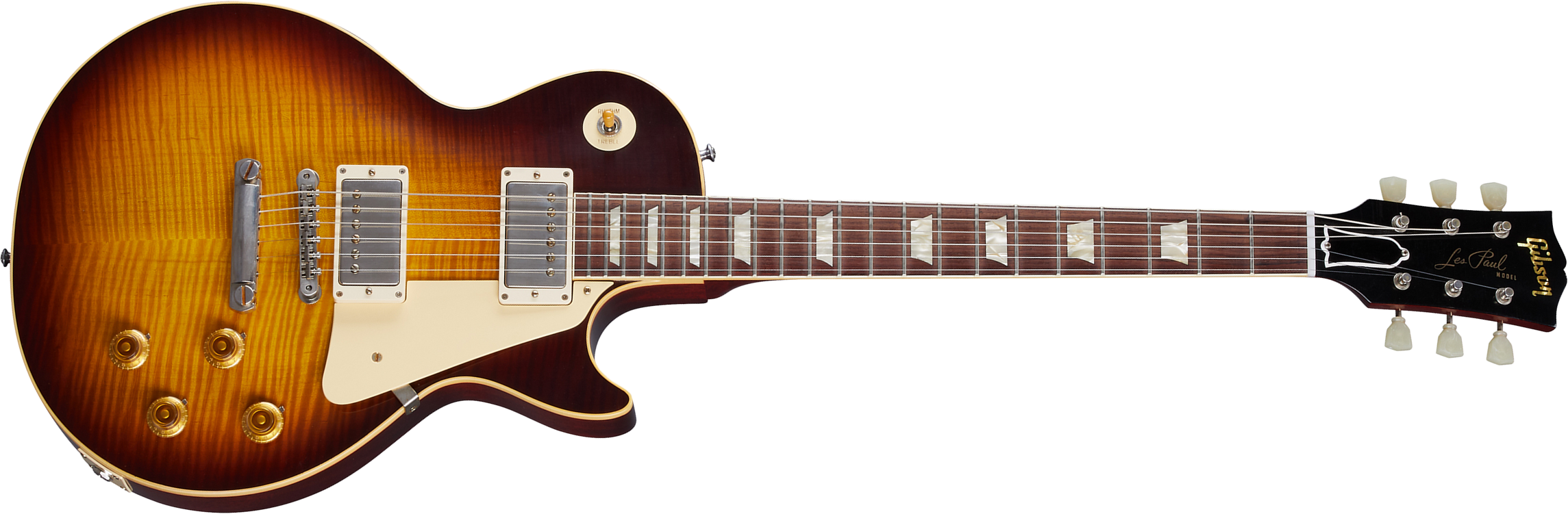 Gibson Custom Shop Murphy Lab Les Paul Standard 1959 Reissue 2h Ht Rw - Ultra Light Aged Southern Fade Burst - Guitare Électrique Single Cut - Main pi