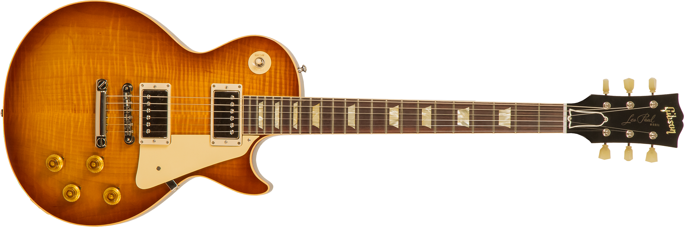 Gibson Custom Shop Murphy Lab Les Paul Standard 1959 Reissue 2h Ht Rw #92817 - Ultra Heavy Aged Lemon Burst - Guitare Électrique Single Cut - Main pic