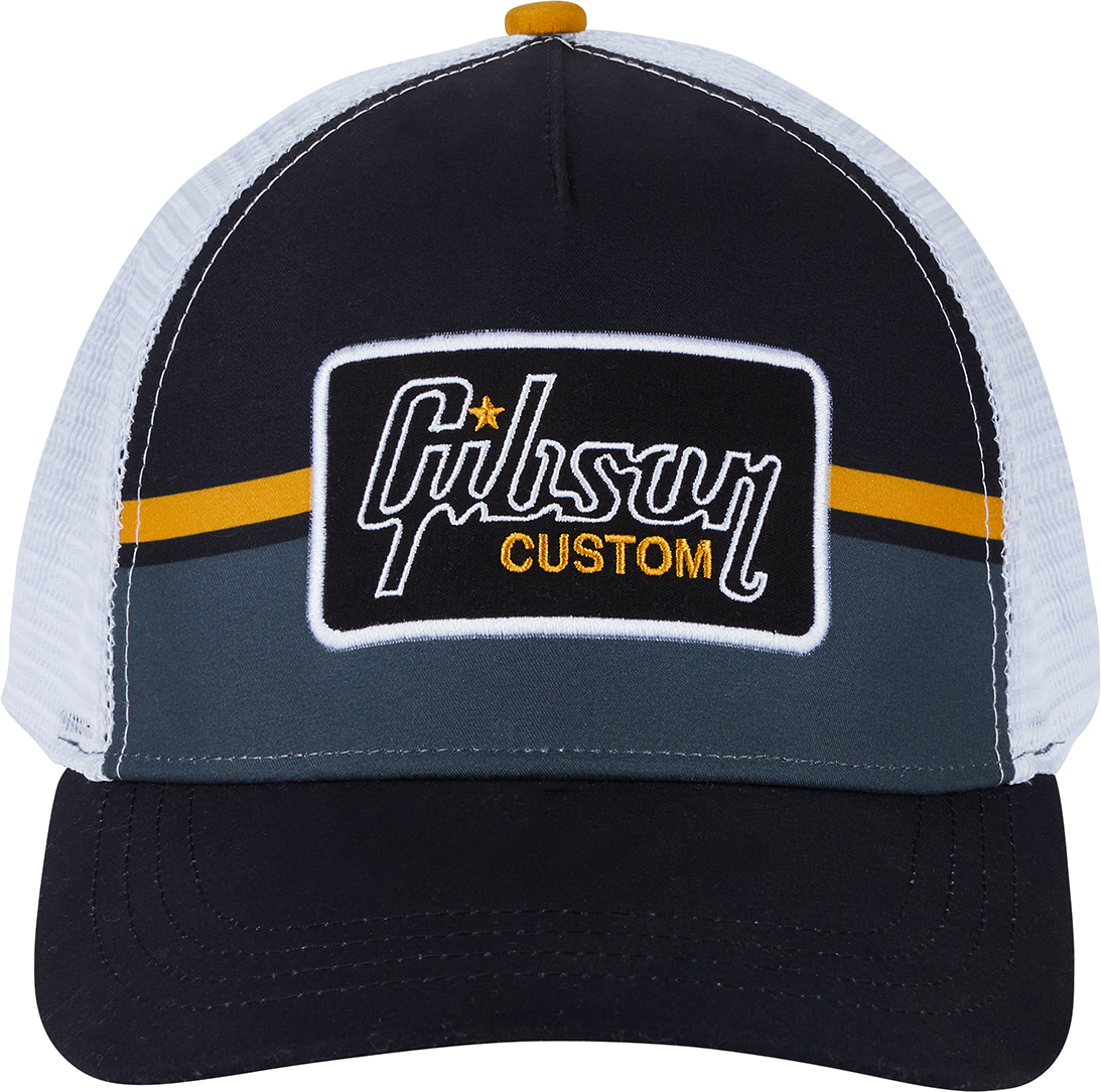 Gibson Custom Shop Premium Trucker Snapback - Taille Unique - Casquette - Main picture