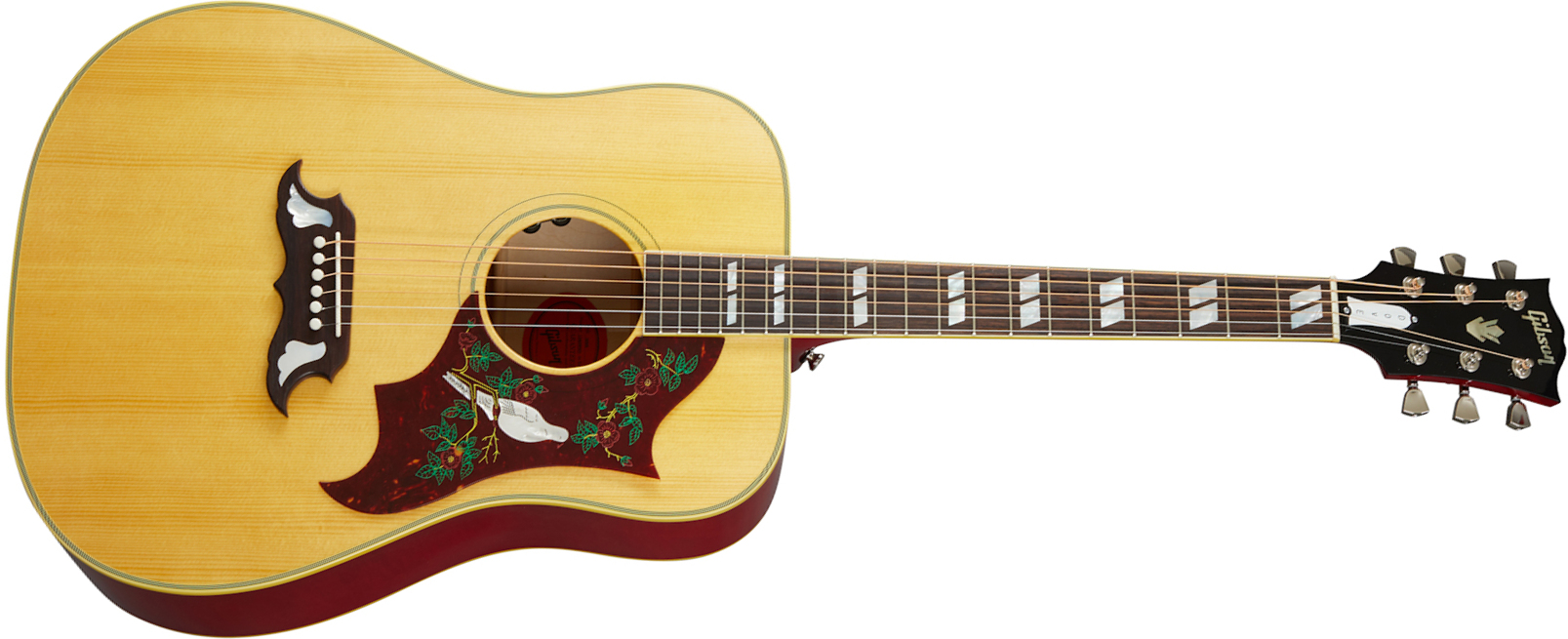 Gibson Dove Original 2020 Dreadnought Epicea Erable Rw - Antique Natural - Guitare Electro Acoustique - Main picture