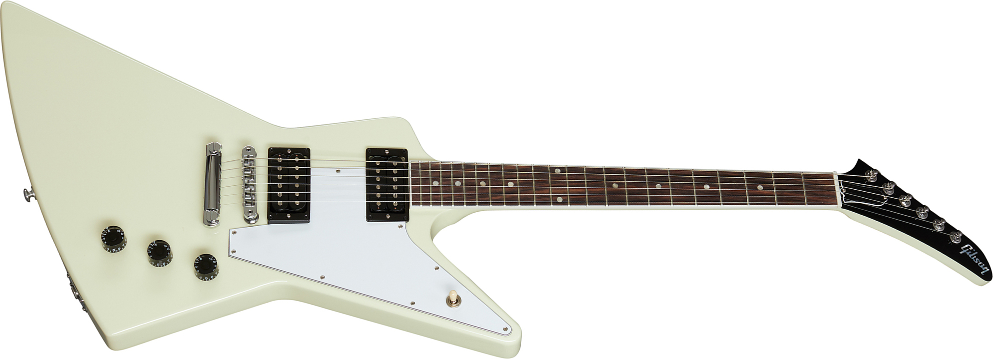 Gibson Explorer 70s Original 2h Ht Rw - Classic White - Guitare Électrique RÉtro Rock - Main picture