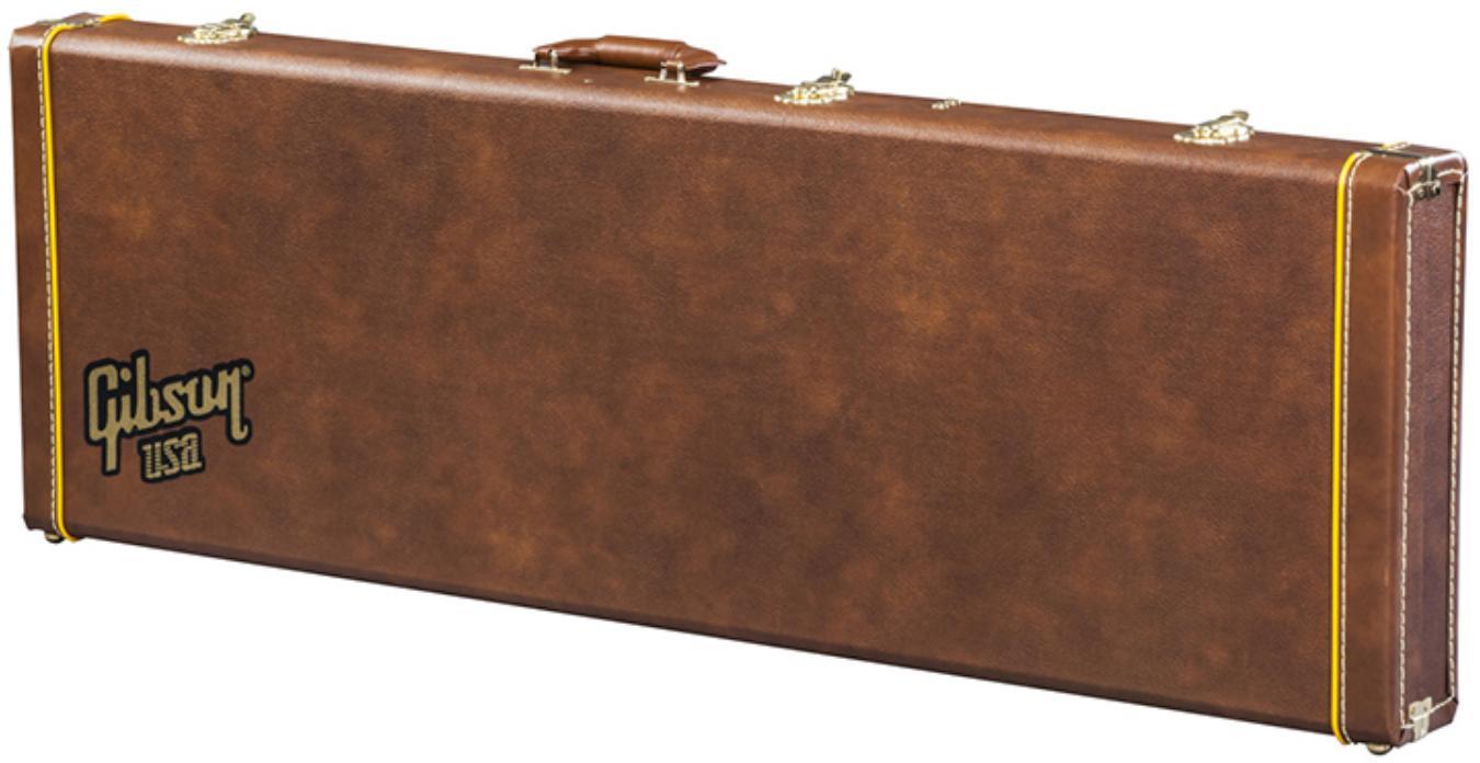 Etui basse électrique Gibson Flying V Bass Case - Historic Brown
