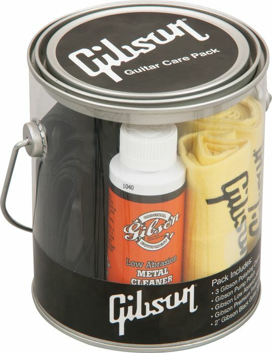 Gibson Guitar Care Pack 3 Flacons 3 Chiffons 2 Courroies - Entretien Et Nettoyage Guitare & Basse - Main picture