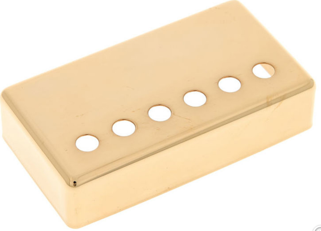 Gibson Humbucker Cover Bridge Chevalet Gold - Cache Micro - Main picture