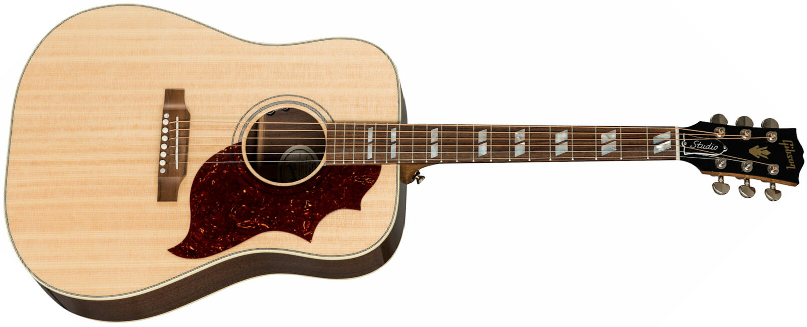 Gibson Hummingbird Studio 2019 Dreadnought Epicea Noyer Noy - Natural - Guitare Acoustique - Main picture