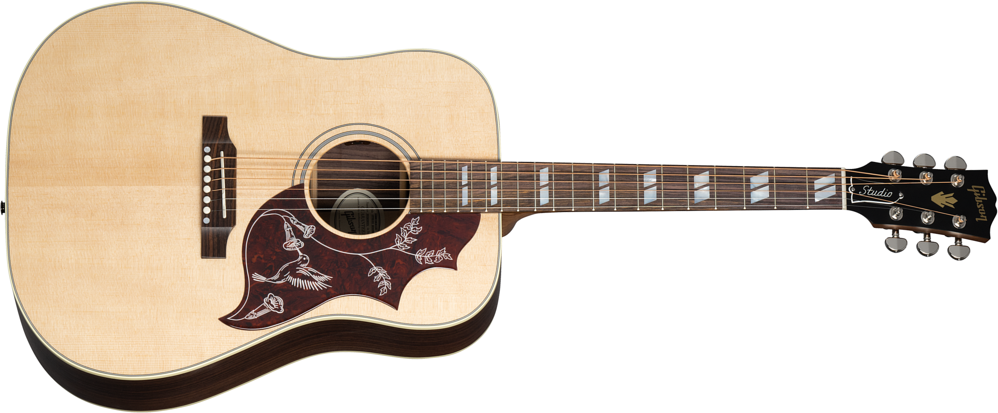 Gibson Hummingbird Studio Rosewood Modern Dreadnought Epicea Palissandre Rw - Natural - Guitare Folk - Main picture