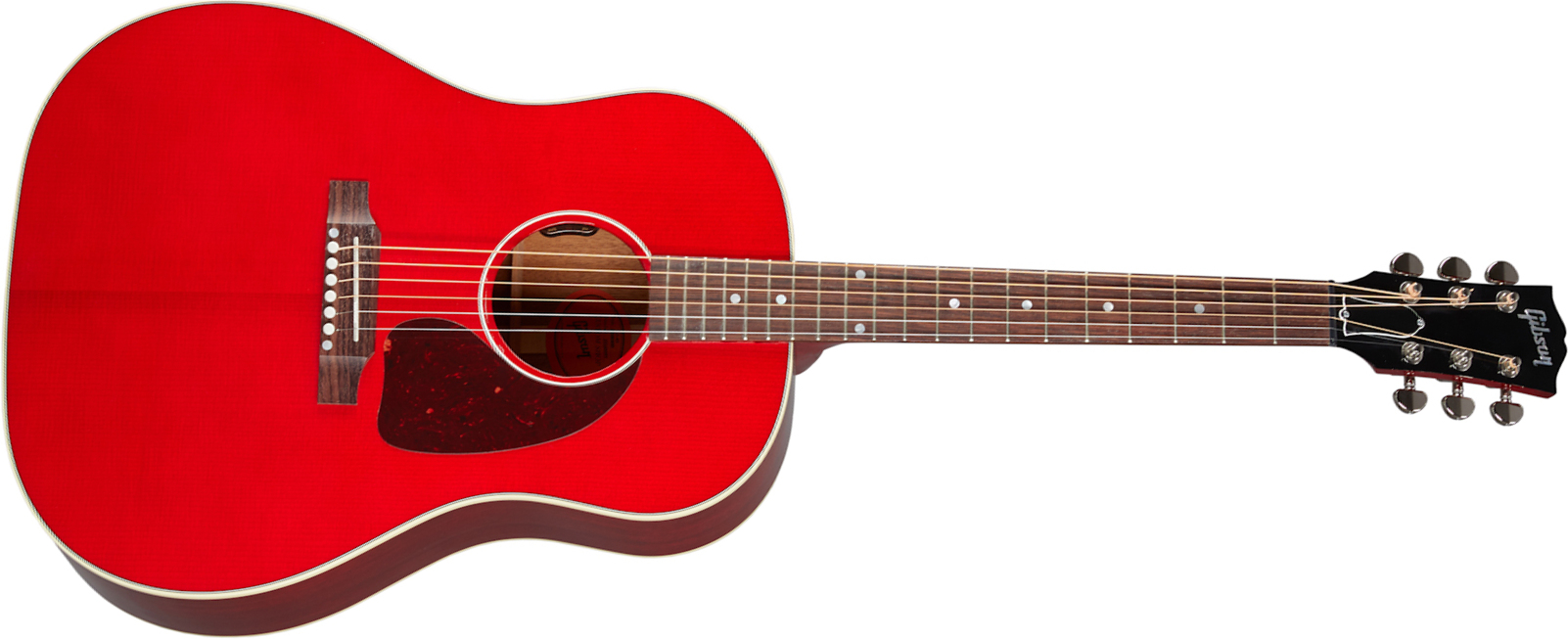 Gibson J-45 Standard Modern Dreadnought Epicea Acajou Rw - Cherry - Guitare Electro Acoustique - Main picture