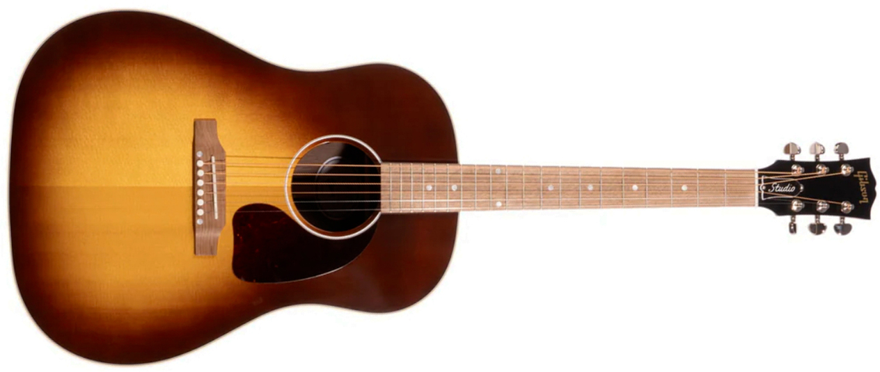 Gibson J-45 Studio Modern Dreadnought Epicea Walnut Rw - Walnut Burst - Guitare Folk - Main picture
