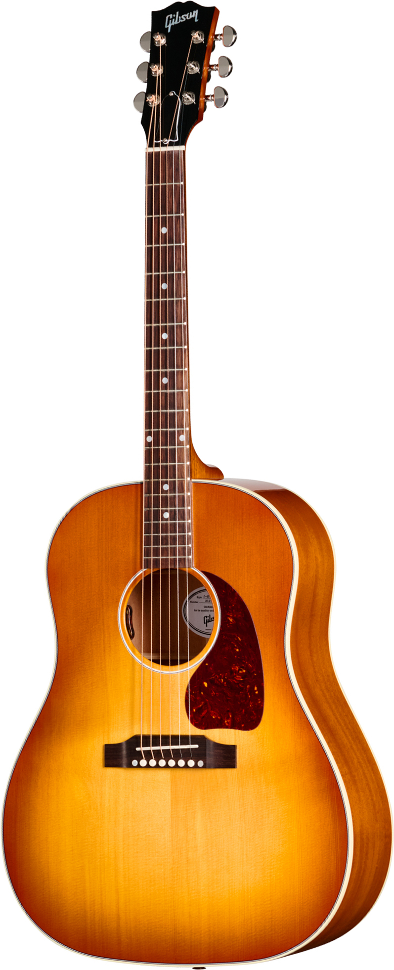 Gibson J45 Standard (baggs Hifi Dna) Dreadnought Epicea Acajou Rw - Heritage Cherry Sunburst - Guitare Folk - Main picture