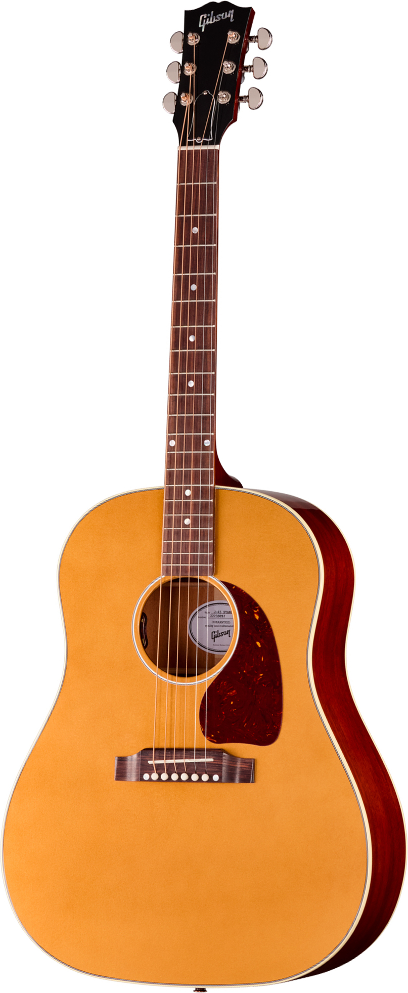 Gibson J45 Standard (baggs Hifi Dna) Dreadnought Epicea Acajou Rw - Goldtop - Guitare Folk - Main picture