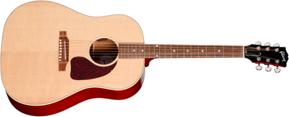 Gibson J45 Standard Modern Dreadnought Epicea Acajou Rw - Natural Top / Cherry Back/sides - Guitare Folk - Main picture