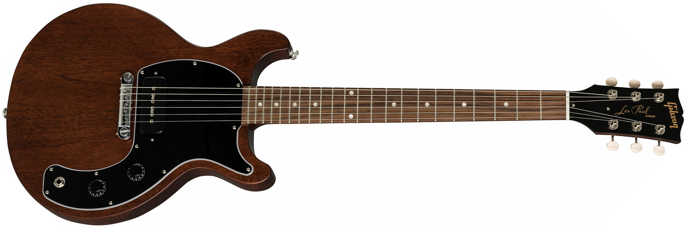 Gibson Les Paul Junior Tribute 2019 P90 Ht Rw - Worn Brown - Guitare Électrique Single Cut - Main picture