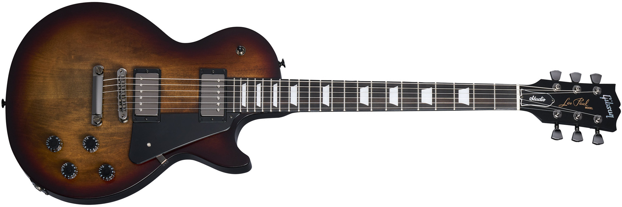 Gibson Les Paul Modern Studio Usa 2h Ht Eb - Smokehouse Satin - Guitare Électrique Single Cut - Main picture