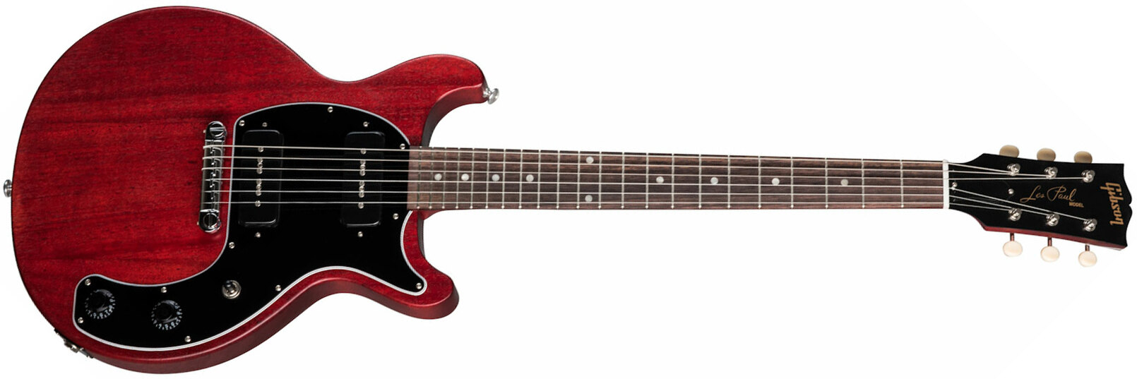 Gibson Les Paul Special Tribute Dc Modern 2p90 Ht Rw - Worn Cherry - Guitare Électrique Double Cut - Main picture