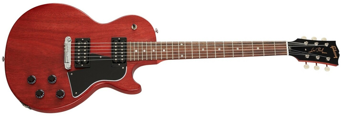 Gibson Les Paul Special Tribute Humbucker Modern 2020 2h Ht Rw - Vintage Cherry Satin - Guitare Électrique Single Cut - Main picture
