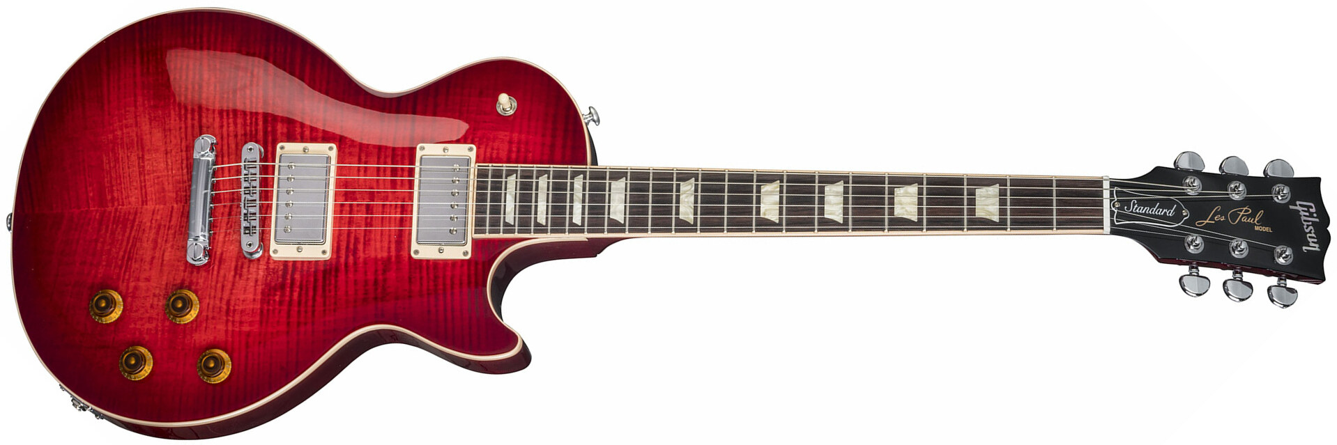 Gibson Les Paul Standard 2018 - Blood Orange Burst - Guitare Électrique Single Cut - Main picture