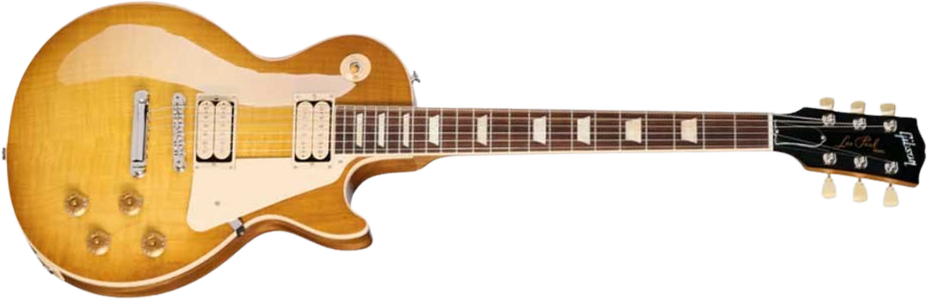 Gibson Les Paul Standard 50s Double Trouble Original Usa 2h Ht Rw - Vintage Honey Burst - Guitare Électrique Single Cut - Main picture
