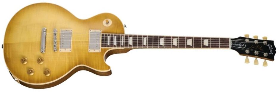 Gibson Les Paul Standard 50s Faded 2h Burstbucker Ht Rw - Vintage Honey Burst - Guitare Électrique Single Cut - Main picture