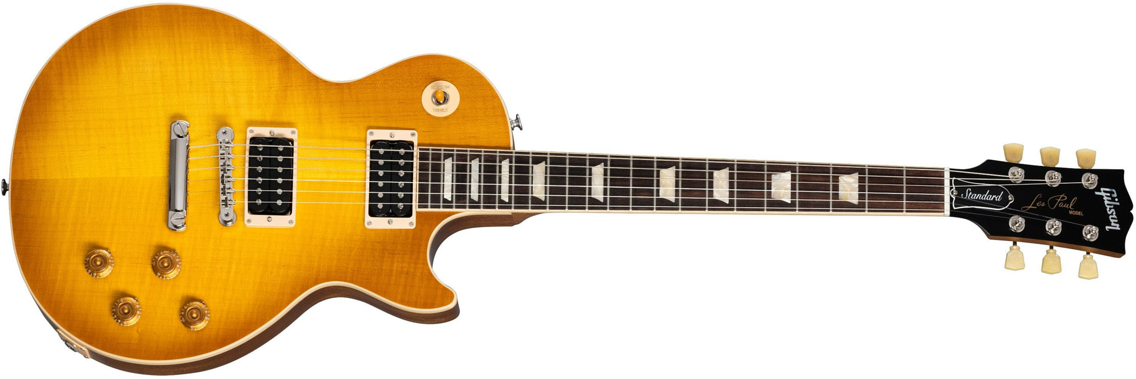 Gibson Les Paul Standard 50s Faded Original 2h Ht Rw - Vintage Honey Burst - Guitare Électrique Single Cut - Main picture