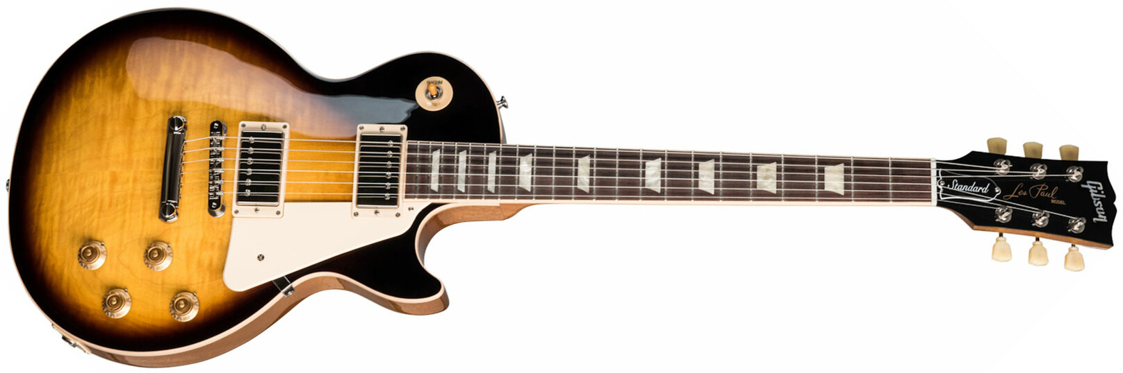 Gibson Les Paul Standard 50s Original 2h Ht Rw - Tobacco Burst - Guitare Électrique Single Cut - Main picture