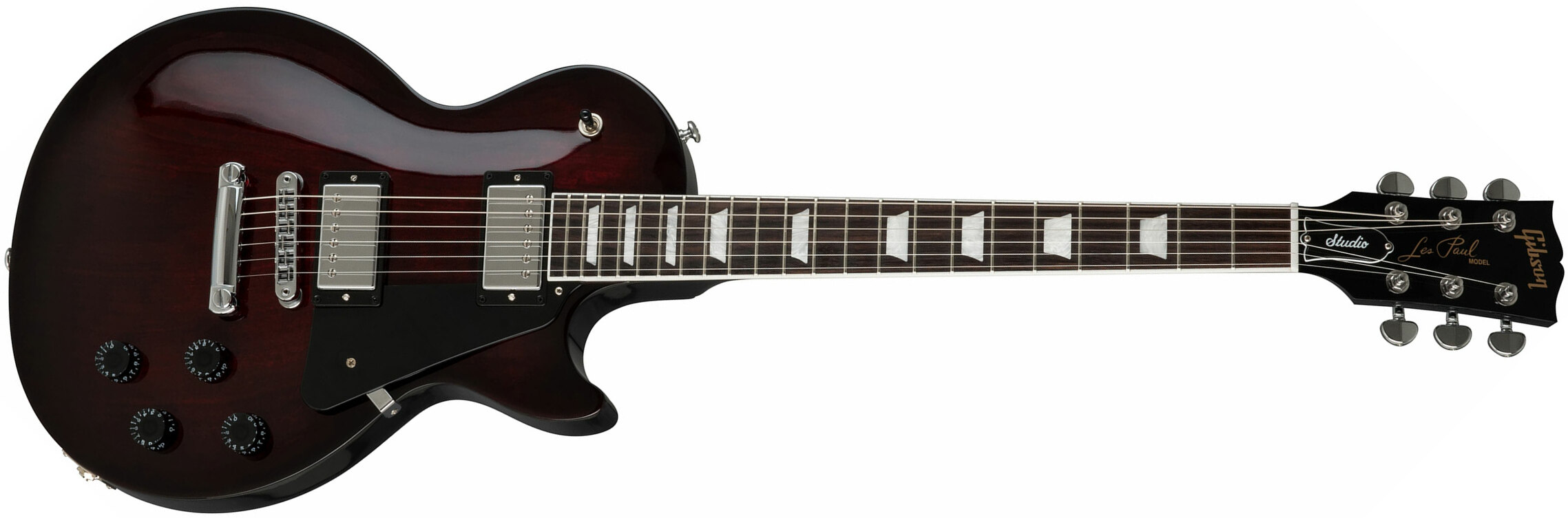 Gibson Les Paul Studio 2019 Hh Ht Rw - Bbq Burst - Guitare Électrique Single Cut - Main picture