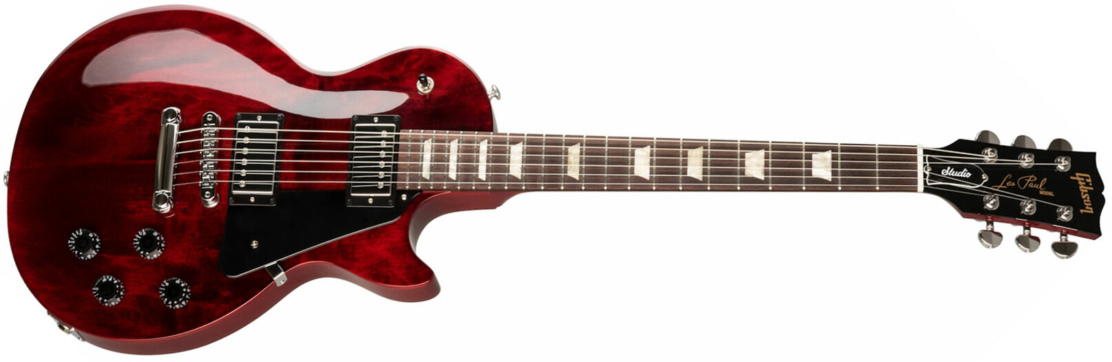 Gibson Les Paul Studio Modern 2019 2h Ht Rw - Wine Red - Guitare Électrique Single Cut - Main picture