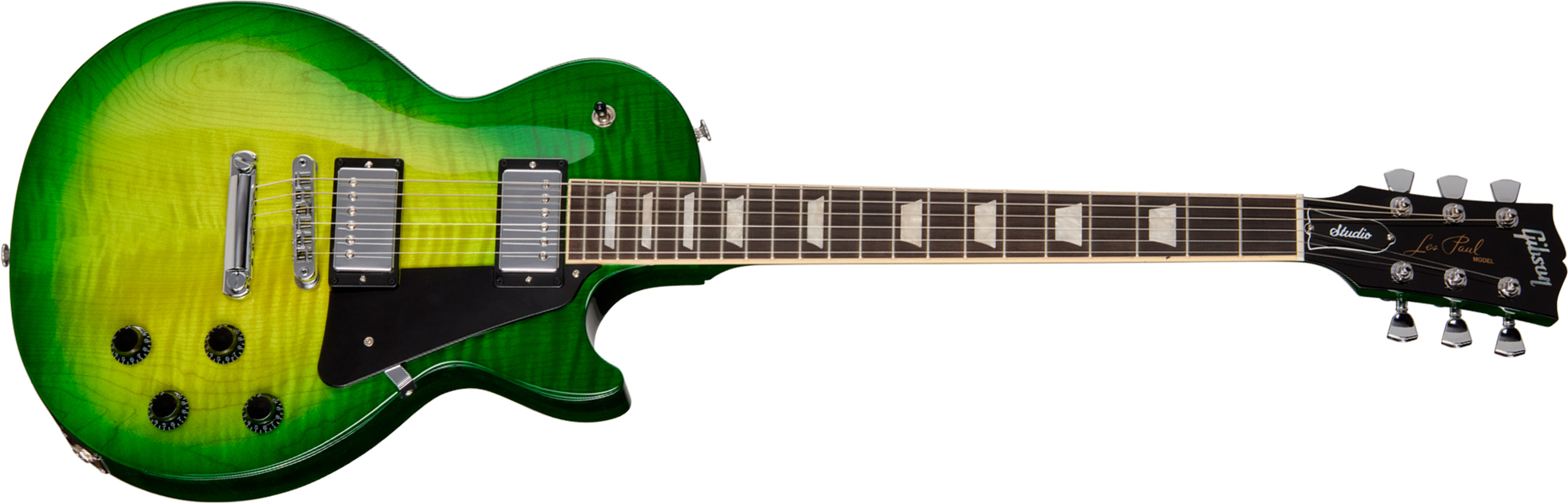 Gibson Les Paul Studio Session Modern 2h Ht Rw - Iguana Burst - Guitare Électrique Single Cut - Main picture