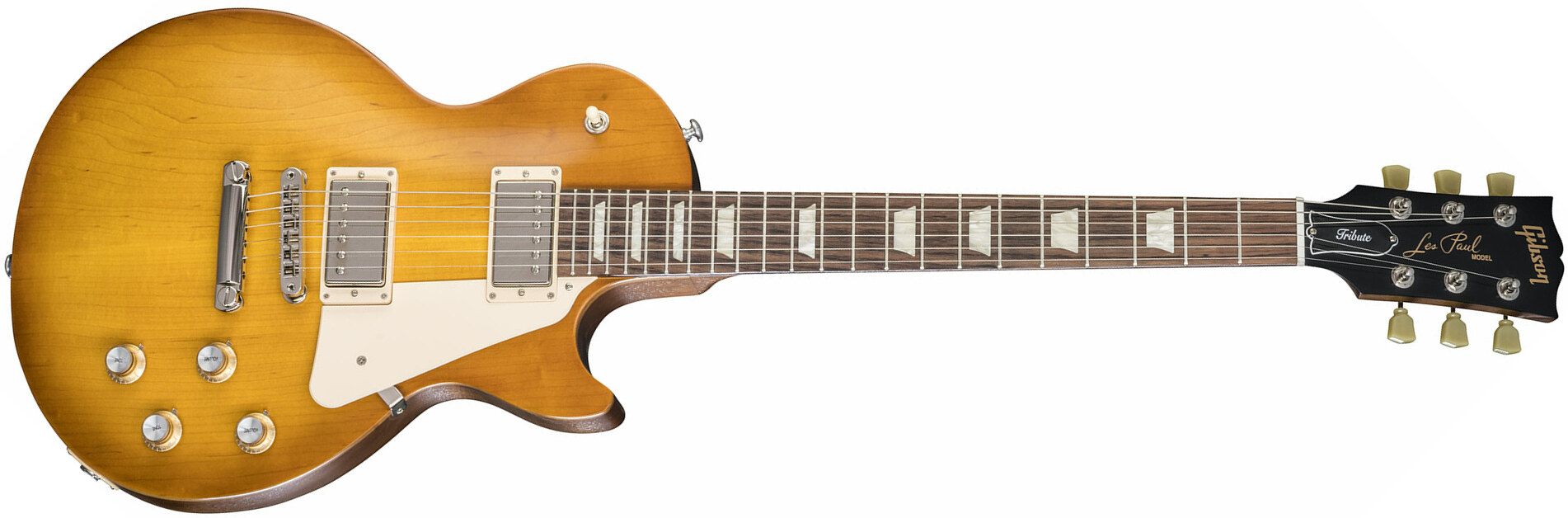 Gibson Les Paul Tribute 2018 - Satin Faded Honeyburst - Guitare Électrique Single Cut - Main picture