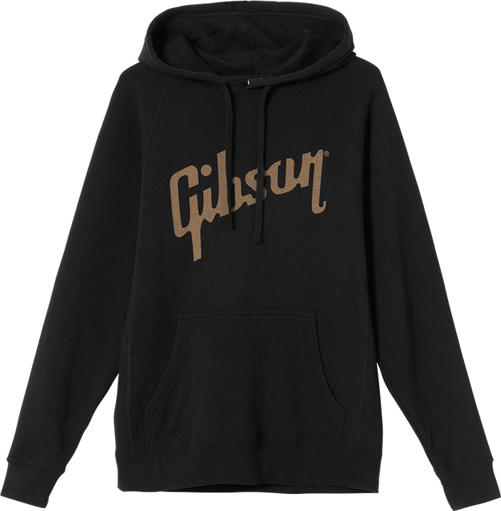 Gibson Logo Hoodie X-large Black - Xl - Polo - Main picture