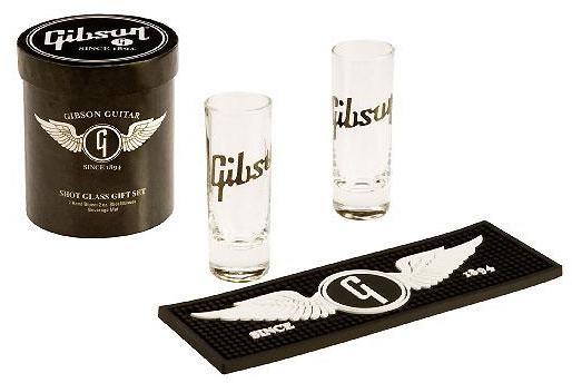 Verre Gibson Logo Shot Glass Set Liqueur