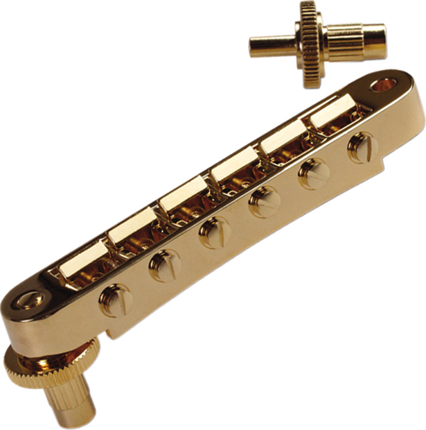 Gibson Nashville Tune-o-matic Bridge Gold - Chevalet - Main picture